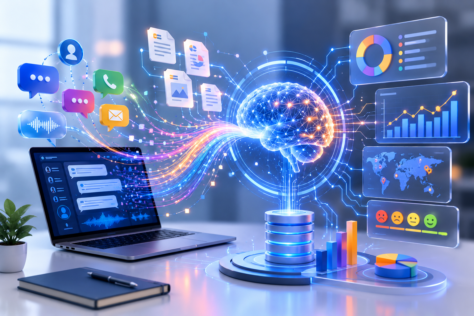 AI-Powered Insights from Conversations & Data-1