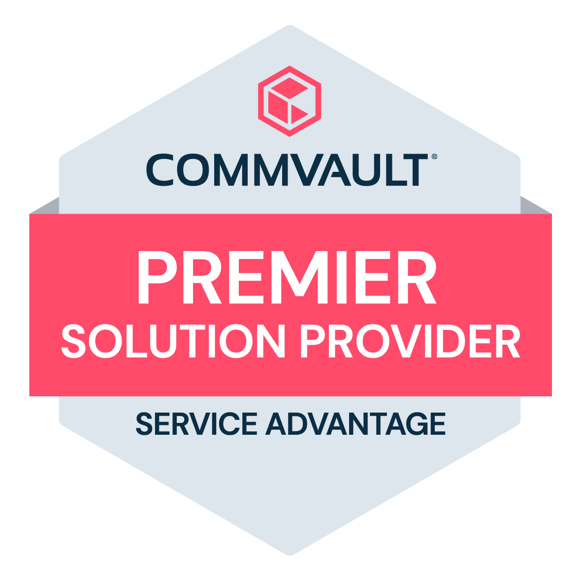 Commvault Premier Solution Provider with Service Advantage