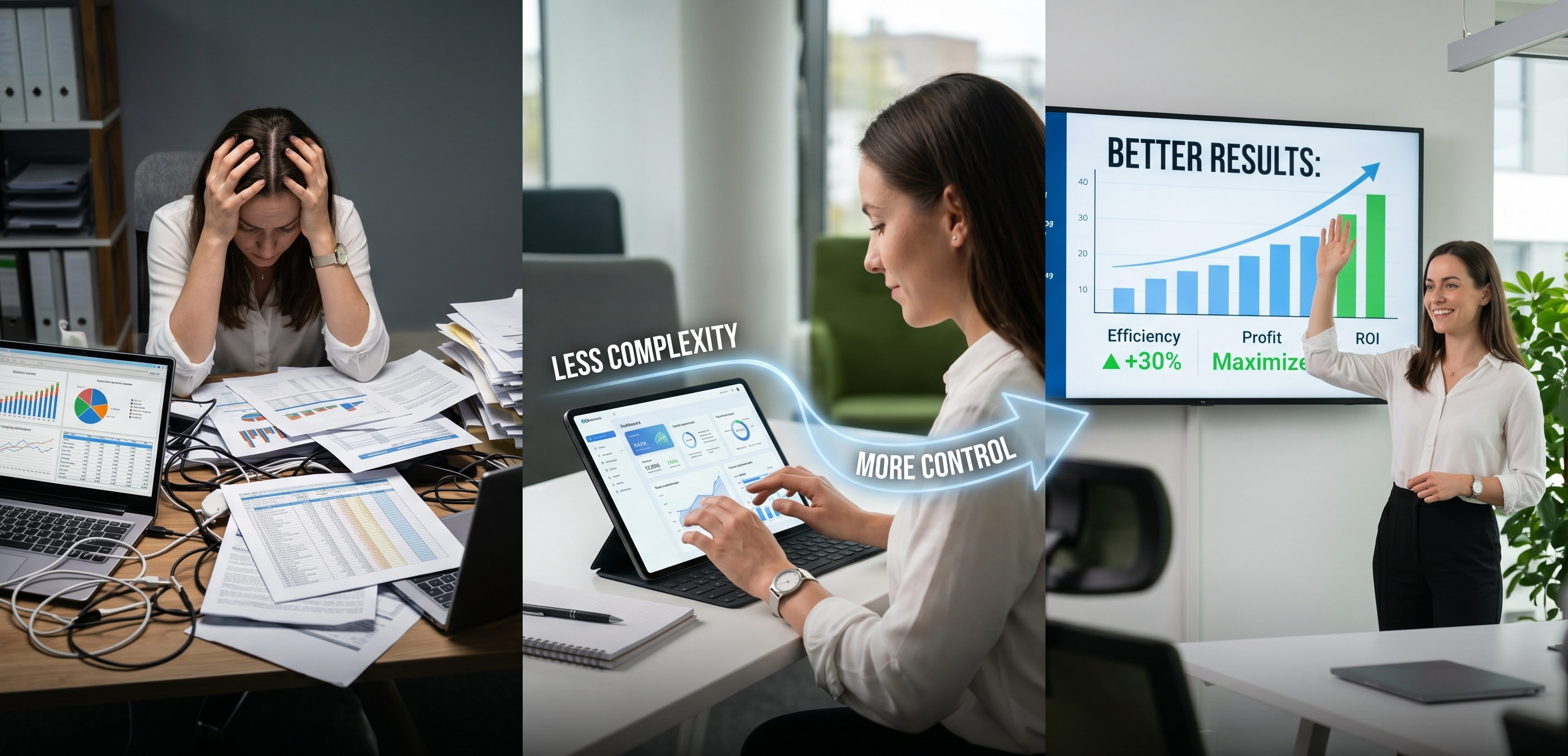 Less Complexity. More Control. Better Result